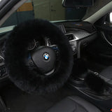 Creative Winter Wool Steering Wheel Cover for Cars