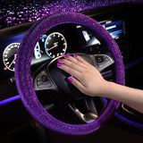 Crystal Steering Wheel Cover for Cars