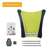 LED Cycling Bag/Backpack Widget with Remote Control Reflective Turn Signal S1P2