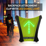 LED Cycling Bag/Backpack Widget with Remote Control Reflective Turn Signal S1P2