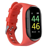 Smartwatch with Bluetooth Earphone Heart Rate Monitor